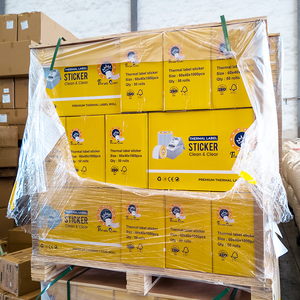 Etiquetas Adhesivas de Papel Térmico Plateadas para Envíos Marítimos, 4'' x 6'', 500 Etiquetas, 4 x 3 Pulgadas, 15 x 30 - Product Image 6