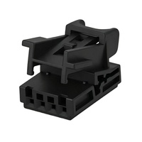 Boîtier de connecteur femelle 4 broches TE 2368246-1 MQS 2,5 mm 24 V non étanche, accessoires, bornes, câblage automobile, nylon 6/6 noir