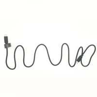 Cable trenzado de 2 a 1/2 "para iPhone 15 y 15 Pro Max Cable de datos de carga rápida de 5V con compatibilidad con ordenador y cámara