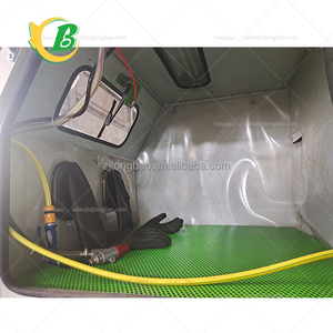 Máy bay phản lực nước sạch tủ sandblasters Aqua Blaster tủ trung tâm bánh xe nổ bề mặt làm sạch sơn loại bỏ tân trang - Product Image 3