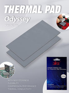 Almohadilla Térmica de Silicona No Conductora de 12.8 W/mK, 85x45x0.5mm, Resistente al Calor, <span class=keywords><strong>Gel</strong></span> Conductor <span class=keywords><strong>Odyssey</strong></span> 3080 3090 de 1.5mm - Product Image 5