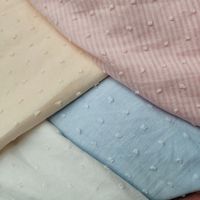 Plumetis 100% coton biologique tissu tissé sergé Style à la mode imprimé motif robes chemises literie sacs mariages-mètre