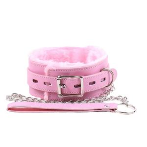 <span class=keywords><strong>Collar</strong></span> de perro ancho para mujer, sexy, rosa, 4 pulgadas - Product Image 1