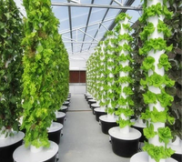Tour hydroponique verticale multicouche Seedafarm Space Tree, système de culture de légumes intelligent pour intérieur avec pompe