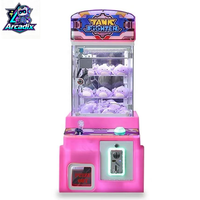 Machine à griffes commerciale mini à monnayeur (poussoir de pièces) pour peluches et jouets, jeu d'arcade pour centre commercial