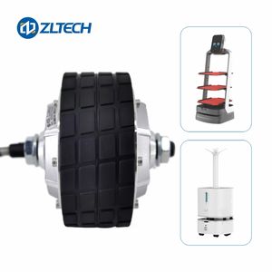 มอเตอร์ฮับเซอร์โวไ<span class=keywords><strong>ฟ</strong></span><span class=keywords><strong>ฟ</strong></span>้าแบบไร้แปรงถ่าน DC ขนาด 4.5 นิ้ว 24V 5N.M 300RPM รับน้ำหนัก 150 กก. พร้อมตัวเข้ารหัสในตัว สำหรับ AGV - Product Image 6