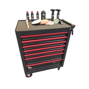 Aochen Chất lượng cao màu đen đa chức năng 7 ngăn kéo khóa công cụ lưu trữ công cụ tủ với bánh xe - Product Image 3