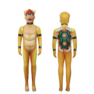 Costume Yoshi Zentai pour adultes et enfants, Costume de Cosplay, combinaison verte, tenue de spectacle pour carnaval d'halloween - Product Image 2