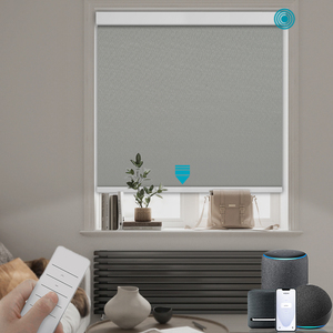 <strong>Long</strong> Life Motorized Roller Window <strong>Blinds</strong> Remote Control Customizable Light Filtering Fabric Roller Shades - Product Image 6