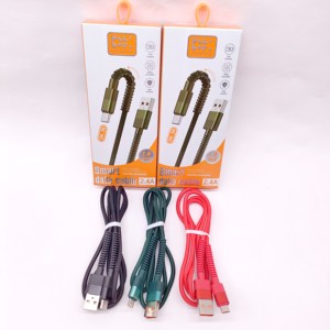 OEM Original <span class=keywords><strong>Cable</strong></span> de carga de alta velocidad Nylon trenzado V8 Micro Tip-C <span class=keywords><strong>Cable</strong></span> <span class=keywords><strong>cargador</strong></span> móvil - Product Image 2