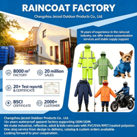Combinaison de pluie pour moto Jecool pour homme, deux pièces, PVC imperméable, résistante aux intempéries, modèle épais 3131 pour la conduite