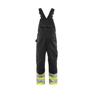 BLAKLADER - 266218009933C50 Hi-Vis Bib overall Negro/Amarillo-EAN 7330509718711 ROPA DE TRABAJO DE LA 2017 - Product Image 1