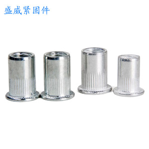 Écrous à riveter Shengwei M3-M12 en acier inoxydable 304, à tête plate, filetage interne, trou traversant, pour l'industrie de la construction - Product Image 4