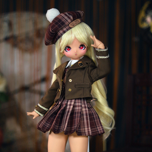 Poupées BJD SD en plastique DBS 1/4, peau bronzée, 45 cm, 30 points de articulation, pour filles, bricolage - Product Image 5