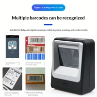 Lecteur de codes-barres 2D pour paiement mobile avec optimisation d'algorithme pour codes à faible luminosité et détection automatique pour le commerce de détail et la logistique