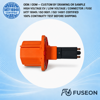 Kabel Harness Konektor Tegangan Tinggi 600V MSD Manual Service Disconnect Cable Assembly untuk Baterai EV OEM