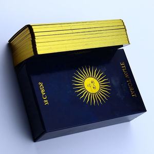 Cartas de Tarot Gitano Grandes para Principiantes, Cartas de Oráculo Angelical Impresas Personalizadas, Nuevas Mazas de Tarot Hechas de Papel Duradero - Product Image 4