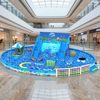 Équipement commercial de terrain de jeu de piscine de boule d'océan