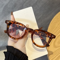 Lunettes anti-lumière bleue classiques à monture ronde tendance 2026 pour hommes et femmes, universelles