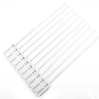 Scellés de sécurité en plastique SL-41F, attaches de sécurité numérotées anti-effraction, colliers de serrage autobloquants