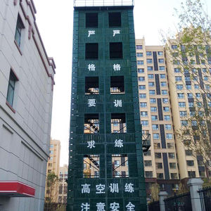 Torre de Treinamento para Bombeiros FUHANG FH-09, Parede de Rapel, Estrutura de Aço Galvanizado a Quente Q420B/Q355B/Q235B, Serviço de 20-50 Anos - Product Image 4