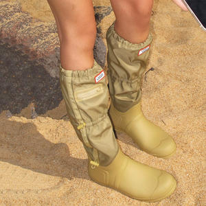 Neuankömmling Gummistiefel für Frauen Kniehohe wasserdichte faltbare Design Gumboot Lightweight Custom Logo Gummistiefel - Product Image 6