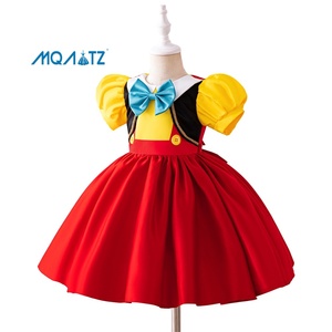 Costume da Pinocchio dal Naso Lungo per Bambini, Abito da Marionetta con Gonna Voluminosa per Spettacoli di Halloween - Product Image 3