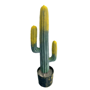Hot Sale Real Touch Large Cactus <b>Plastic</b> Foam Decoration Artificial Plant for Home Decoration Cactus Green Plants Potted - Product Image 3