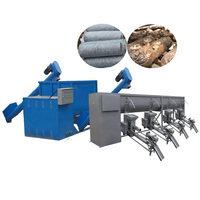 Machine professionnelle de pasteurisation, automatique, approvisionnement d'usine, pour le remplissage et le traitement de sachets de champignons comestibles