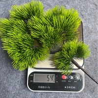 Grand Pin de Beauté Plante Verte Artificielle Feuille Décoration Aménagement Paysager Aiguille de Pin 45 Mailles Branche Unique