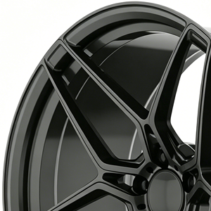 ล้อแม็กซ์สีดำเงา PCD 5x120 5x130 5x112 ขอบเว้าลึก สำหรับ Wrx Sti Rz34 - Product Image 4