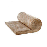 Rouleau de laine de verre marron sans formaldéhyde, isolation thermique et acoustique écologique en fibre de verre chocolat pour murs et plafonds