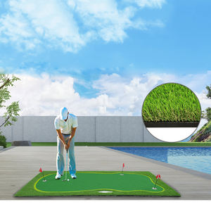Qualité supérieure 5Ft X 12Ft Gazon artificiel Putting Green Turf Durable Golf Course Portable <span class=keywords><strong>Mini</strong></span> Golf Putting Mat <span class=keywords><strong>Intérieur</strong></span> - Product Image 5