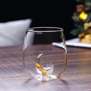 <span class=keywords><strong>Mug</strong></span> en verre borosilicate de haute qualité de 400 ml, tous types de tasses à animaux. Personnalisation prise en charge, tasses de Noël et cadeaux de Noël - Product Image 6