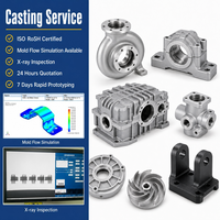 Pièces de fonderie de précision en acier sur mesure, service de fonderie de précision pour les machines et équipements industriels