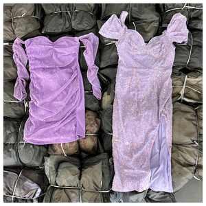 Compre artículos a granel para reventa Exportación Ropa usada Venta al por mayor Vestido de noche de mujer Vestido usado Falda mixta de mujer Vestido de novia - Product Image 2