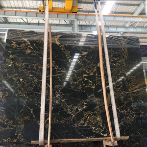 GOLDTOP 2024 China Onyxstein Marmor schwarze Marmorplatte mit goldenen Athen-Marmorplatten schwarze Marmorplatten - Product Image 5