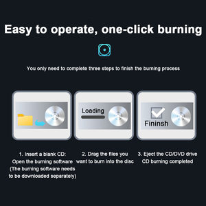 Unidad de <span class=keywords><strong>Blu</strong></span>-<span class=keywords><strong>ray</strong></span> Externa 4k USB 3.0 Tipo-C 3D, Unidad de <span class=keywords><strong>Blu</strong></span>-<span class=keywords><strong>ray</strong></span> Portátil 7 en 1 para Windows XP/7/8/10/11 y Mac - Product Image 4