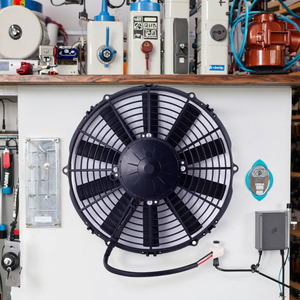 Quạt ngưng tụ 11 inch 12V/24V cho tủ lạnh, điều hòa ô tô, hệ thống làm mát KLNF175 SPAL <span class=keywords><strong>FAN</strong></span> - Product Image 3