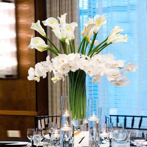 Fleur artificielle grand format en PU, aspect naturel, lys calla violet, toucher réel, pour décoration de salon, mariage et extérieur (vente en gros) - Product Image 3