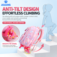 Sac à dos pour enfants grande capacité multi-compartiments, 2 en 1, détachable, imprimé galaxie, pour garçons et filles, vente en gros