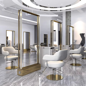 Miroir de Barbier Mural avec Lumières LED, Design Moderne, Haute Qualité, Prix de Gros Usine, Spécialement Conçu pour les Salons - Product Image 2