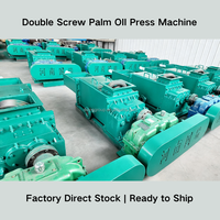 1-15TPD Dubbele Schroef Palmoliepers FFB Olieverwerkingsapparatuur Palmvruchtenpersmachine De Pers à Huile De Palme Op Voorraad
