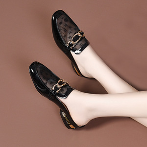 Pantoufles pour femmes en gros directement de l'usine, pantoufles à talons hauts, pantoufles tendance pour femmes, pantoufles de créateurs - Product Image 6