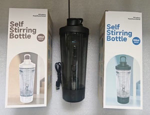 Copo Misturador Elétrico Sem Fio Recarregável por USB de 600ml para Proteína - Product Image 5