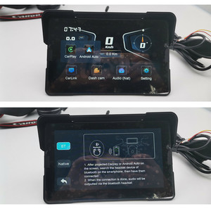 Màn hình cảm ứng thông minh không dây 7 inch, hỗ trợ CarPlay và <span class=keywords><strong>Android</strong></span> Auto, tích hợp dẫn đường, phát video, chống nước IP67 - Product Image 4