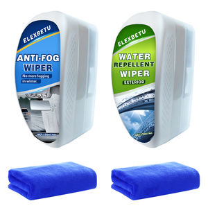 Kit de nettoyage de pare-brise automobile professionnel, traitement anti-buée hydrophobe, brosse en plastique, aucun diluant requis pour un résultat ultime - Product Image 1