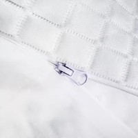 Drap tissé en coton satiné rayé 100% coton, fabriqué en Chine, tissu haute densité 315 fils, anti-acariens, housse de lit de luxe pour hôtel