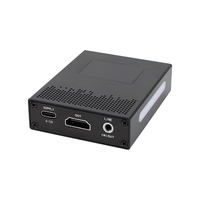 Codificador de Transmisión en Tiempo Real de 2 Puertos USB para Cámaras con Entrada UVC a Salida HD, Decodificador IP a HD