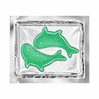 Masque Hydrogel Vert pour les Yeux, Patchs au Collagène pour le Contour des Yeux, Hydratant, Éclaircissant, Anti-rides, Soin des Poches sous les Yeux, Marque Privée, Logo Personnalisé, OEM